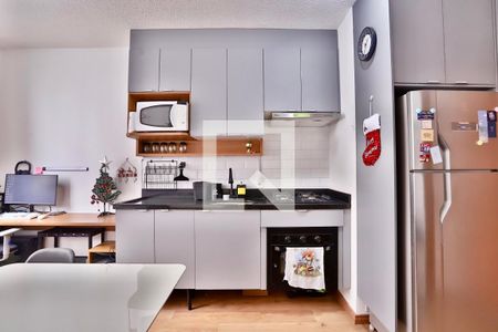 Sala/Cozinha de apartamento para alugar com 1 quarto, 24m² em Belenzinho, São Paulo