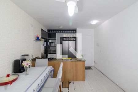Sala/Cozinha/Área de Serviço  de apartamento à venda com 2 quartos, 53m² em Jardim Pedro José Nunes, São Paulo