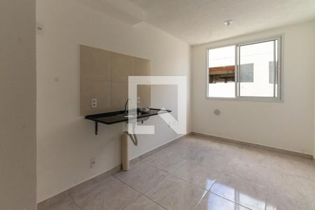 Sala/Cozinha de apartamento para alugar com 1 quarto, 25m² em Jardim America da Penha, São Paulo