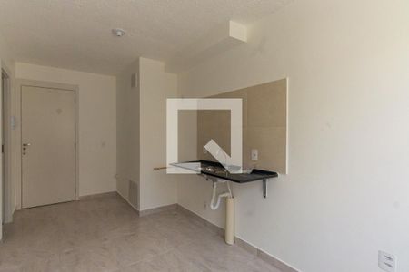 Sala/Cozinha de apartamento para alugar com 1 quarto, 25m² em Jardim America da Penha, São Paulo