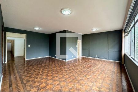 Sala de apartamento para alugar com 3 quartos, 142m² em Laranjeiras, Rio de Janeiro