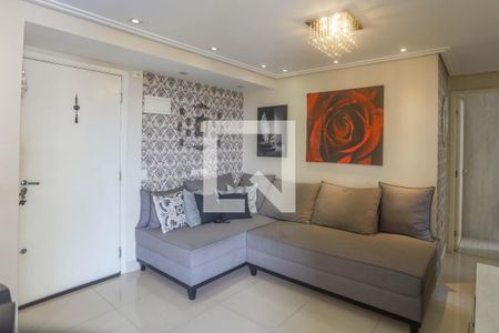 Sala  de apartamento à venda com 2 quartos, 55m² em Piraporinha, Diadema