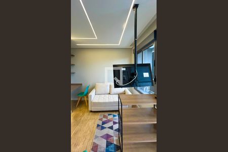 Sala de apartamento à venda com 1 quarto, 37m² em Santo Amaro, São Paulo
