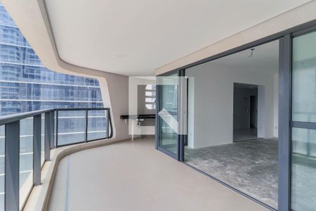 Varanda de apartamento à venda com 3 quartos, 134m² em Chácara Santo Antônio (zona Sul), São Paulo