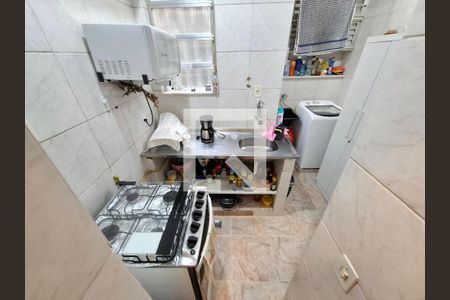Cozinha  de apartamento à venda com 1 quarto, 45m² em Centro, Rio de Janeiro
