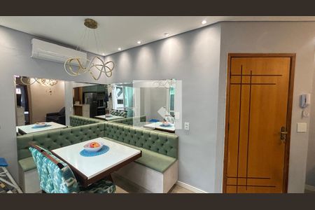 Sala  de apartamento à venda com 2 quartos, 50m² em Parque Erasmo Assunção, Santo André