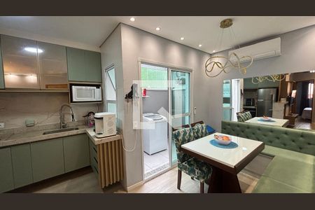 Sala  de apartamento à venda com 2 quartos, 50m² em Parque Erasmo Assunção, Santo André