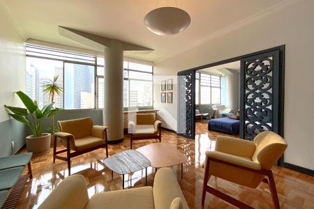 Sala de apartamento à venda com 4 quartos, 300m² em Centro, Belo Horizonte