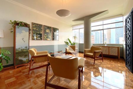 Sala de apartamento à venda com 4 quartos, 300m² em Centro, Belo Horizonte