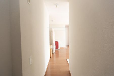 corredor entrada de apartamento à venda com 2 quartos, 55m² em Jardim Riacho das Pedras, Contagem