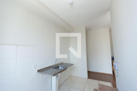 cozinha americana de apartamento à venda com 2 quartos, 55m² em Jardim Riacho das Pedras, Contagem