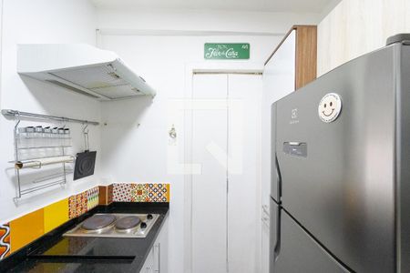 Cozinha de kitnet/studio para alugar com 1 quarto, 22m² em Mirandópolis, São Paulo