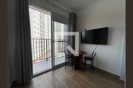 Sala/Cozinha de apartamento para alugar com 1 quarto, 27m² em Vila Butantã, São Paulo