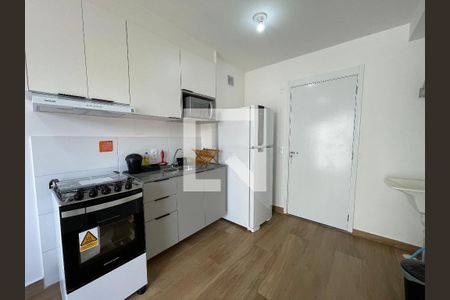 Sala/Cozinha de apartamento para alugar com 1 quarto, 27m² em Vila Butantã, São Paulo