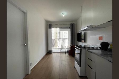 Sala/Cozinha de apartamento para alugar com 1 quarto, 27m² em Vila Butantã, São Paulo