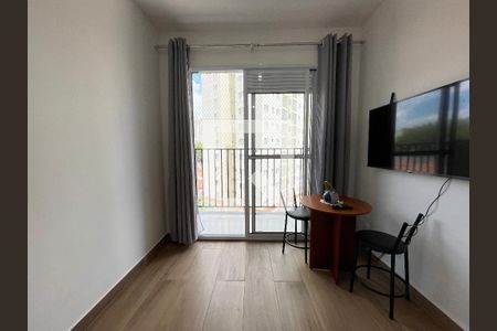 Sala/Cozinha de apartamento para alugar com 1 quarto, 27m² em Vila Butantã, São Paulo