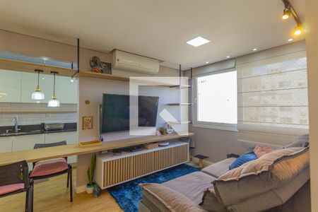 Sala de apartamento para alugar com 2 quartos, 70m² em Centro, Canoas