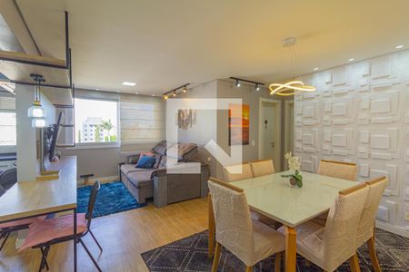 Sala de apartamento para alugar com 2 quartos, 70m² em Centro, Canoas