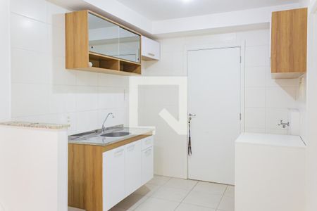 Sala/Cozinha de apartamento para alugar com 1 quarto, 31m² em Bom Retiro, São Paulo