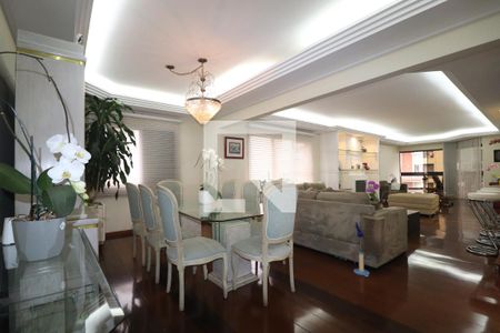 Sala de Jantar de apartamento à venda com 4 quartos, 273m² em Jardim, Santo André