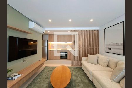 Sala de apartamento para alugar com 1 quarto, 56m² em Vila Nova Conceição, São Paulo