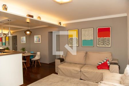 Sala de apartamento à venda com 3 quartos, 105m² em Brooklin, São Paulo