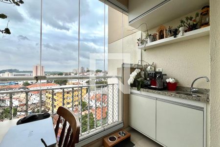 Varanda de apartamento à venda com 2 quartos, 54m² em Vila Guarani (zona Sul), São Paulo