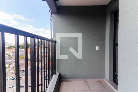 Varanda de apartamento para alugar com 2 quartos, 42m² em Jaguaré, São Paulo