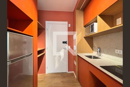 Sala/Cozinha de apartamento para alugar com 1 quarto, 27m² em Vila Olímpia, São Paulo