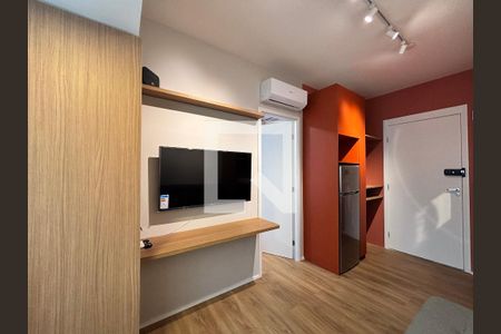 Sala/Cozinha de apartamento para alugar com 1 quarto, 27m² em Vila Olímpia, São Paulo