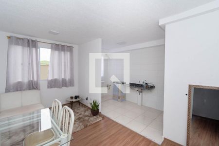 Sala/Cozinha de apartamento para alugar com 2 quartos, 46m² em Novo Riacho, Contagem