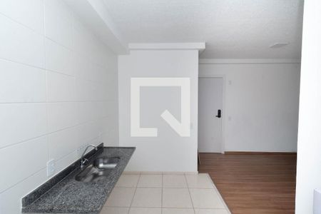 Sala/Cozinha de apartamento para alugar com 2 quartos, 46m² em Novo Riacho, Contagem