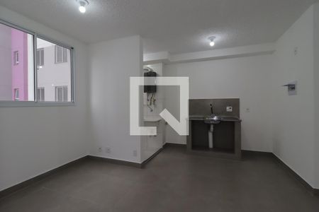 Sala de apartamento para alugar com 2 quartos, 40m² em Jardim, Santo André