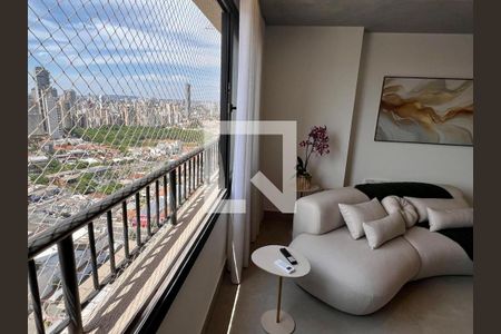 Sala de apartamento para alugar com 3 quartos, 97m² em Setor Bueno, Goiânia