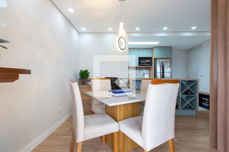 Sala de Jantar de apartamento à venda com 1 quarto, 50m² em Vila Jacuí, São Paulo