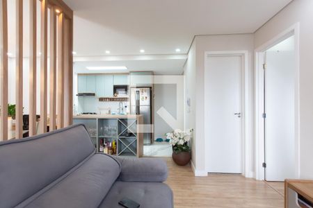 Sala de apartamento à venda com 1 quarto, 50m² em Vila Jacuí, São Paulo