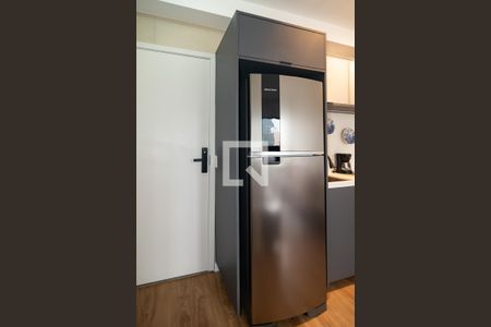 Sala / Cozinha de apartamento para alugar com 1 quarto, 25m² em Bela Vista, São Paulo