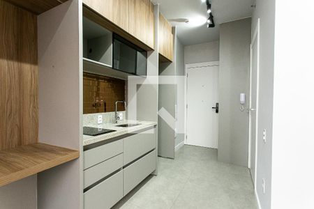 Cozinha de kitnet/studio para alugar com 1 quarto, 24m² em Tatuapé, São Paulo
