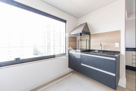 Varanda da Gourmet de apartamento para alugar com 3 quartos, 93m² em Campestre, Santo André