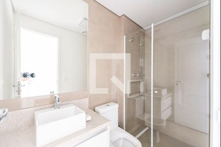 Banheiro de apartamento para alugar com 3 quartos, 93m² em Campestre, Santo André