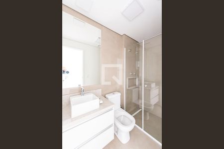 Banheiro de apartamento para alugar com 3 quartos, 93m² em Campestre, Santo André