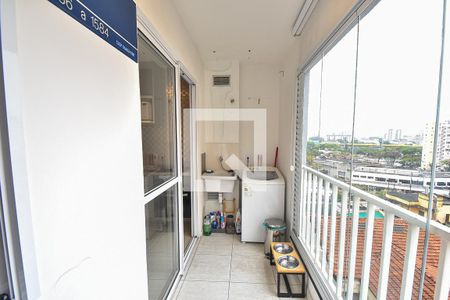 Varanda da Sala de apartamento para alugar com 1 quarto, 40m² em Vila Monumento, São Paulo