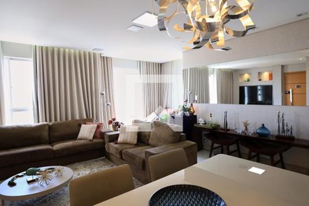 Sala de apartamento à venda com 3 quartos, 170m² em Silveira, Belo Horizonte