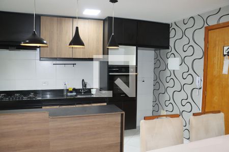 Sala/Cozinha de apartamento para alugar com 2 quartos, 60m² em Jardim Marilu, Cotia