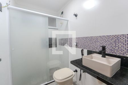 Banheiro de apartamento para alugar com 1 quarto, 58m² em Bela Vista, São Paulo