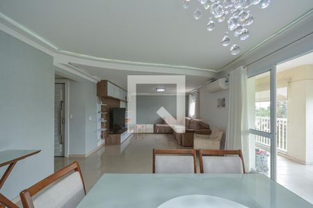 Sala de apartamento à venda com 3 quartos, 181m² em Campo Grande, São Paulo