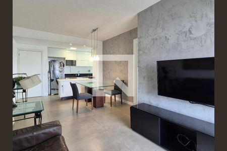Sala  de apartamento para alugar com 3 quartos, 84m² em Barra da Tijuca, Rio de Janeiro