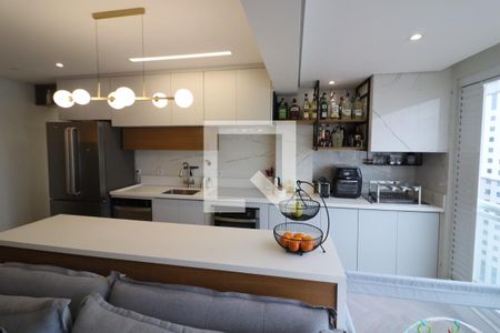 Sala/Cozinha de apartamento à venda com 3 quartos, 76m² em Vila Osasco, Osasco