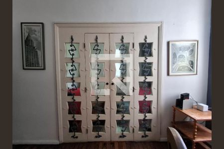 Porta art deco de apartamento à venda com 3 quartos, 96m² em Botafogo, Rio de Janeiro