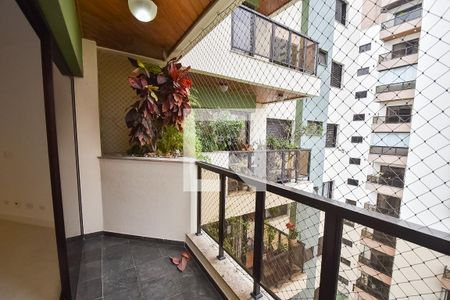 Varanda da sala de apartamento para alugar com 3 quartos, 138m² em Jardim Vila Mariana, São Paulo